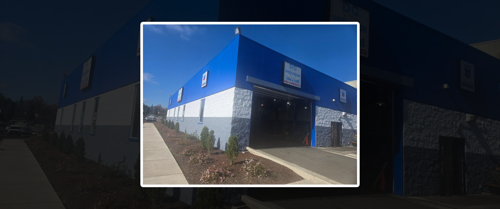 Outside Our Building | DC Precision Lube & Tune
