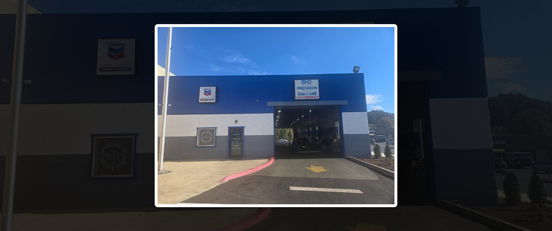 Outside Our Building | DC Precision Lube & Tune