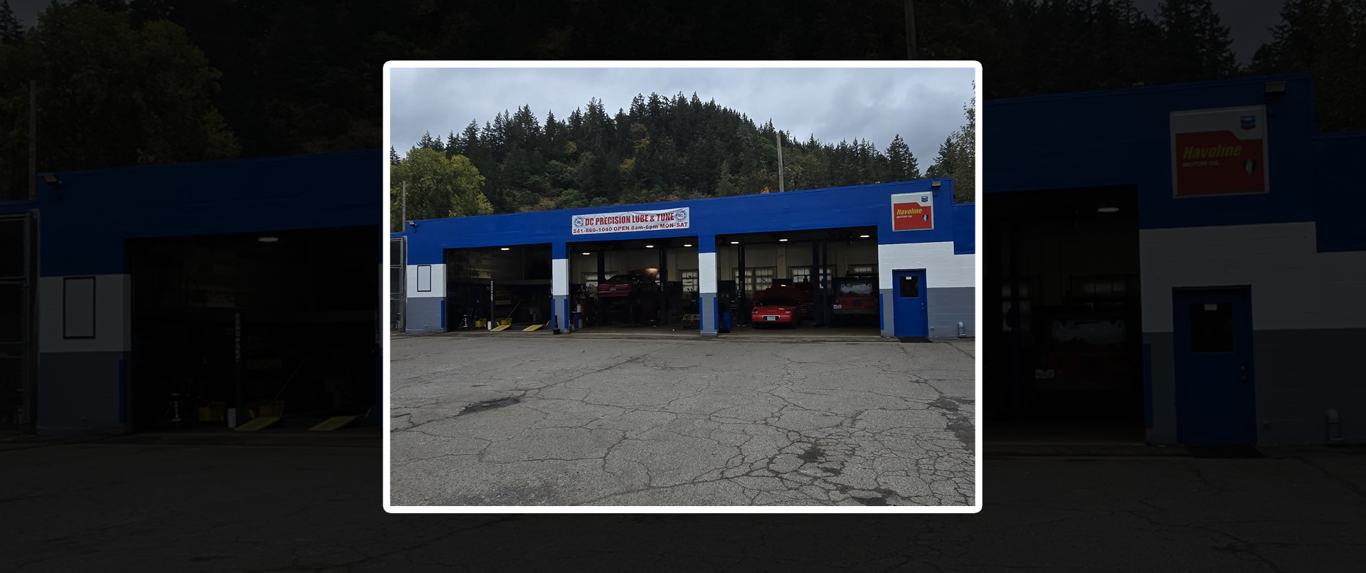 Outside Our Building | DC Precision Lube & Tune